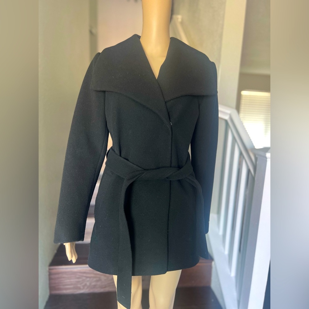 TAHARI WRAP Coat Size M